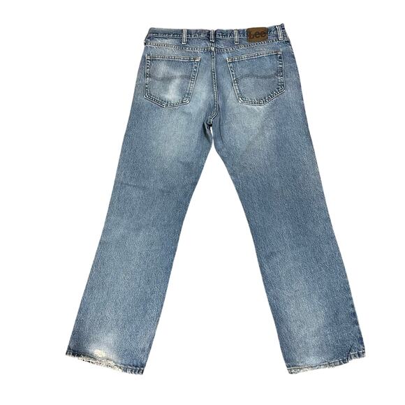 LEE Men's Regular Fit Denim Jeans Size 36X30 - Picture 2 of 8